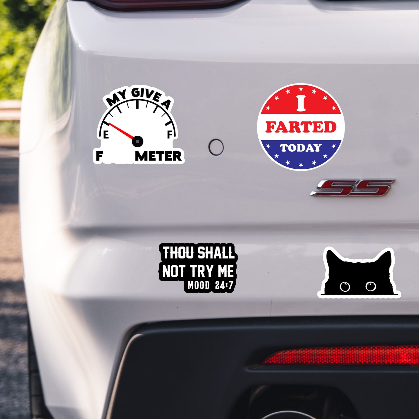 130PCS Funny Anti-Social Sticker Pack - Snarky, Sarcastic Bold Humor Vinyl Waterproof Meme stickers for laptop, computer, water bottle, ipad, phones bumper